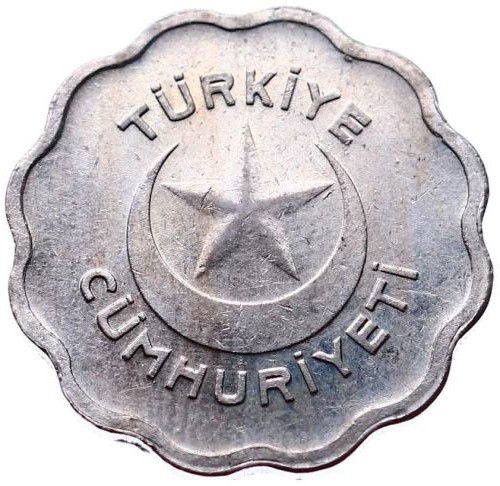 1 Kuruş 1938 Arka Yüz