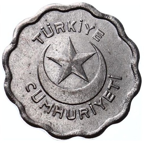 1 Kuruş 1944 Arka Yüz