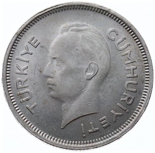 1 Lira 1941 Arka Yüz