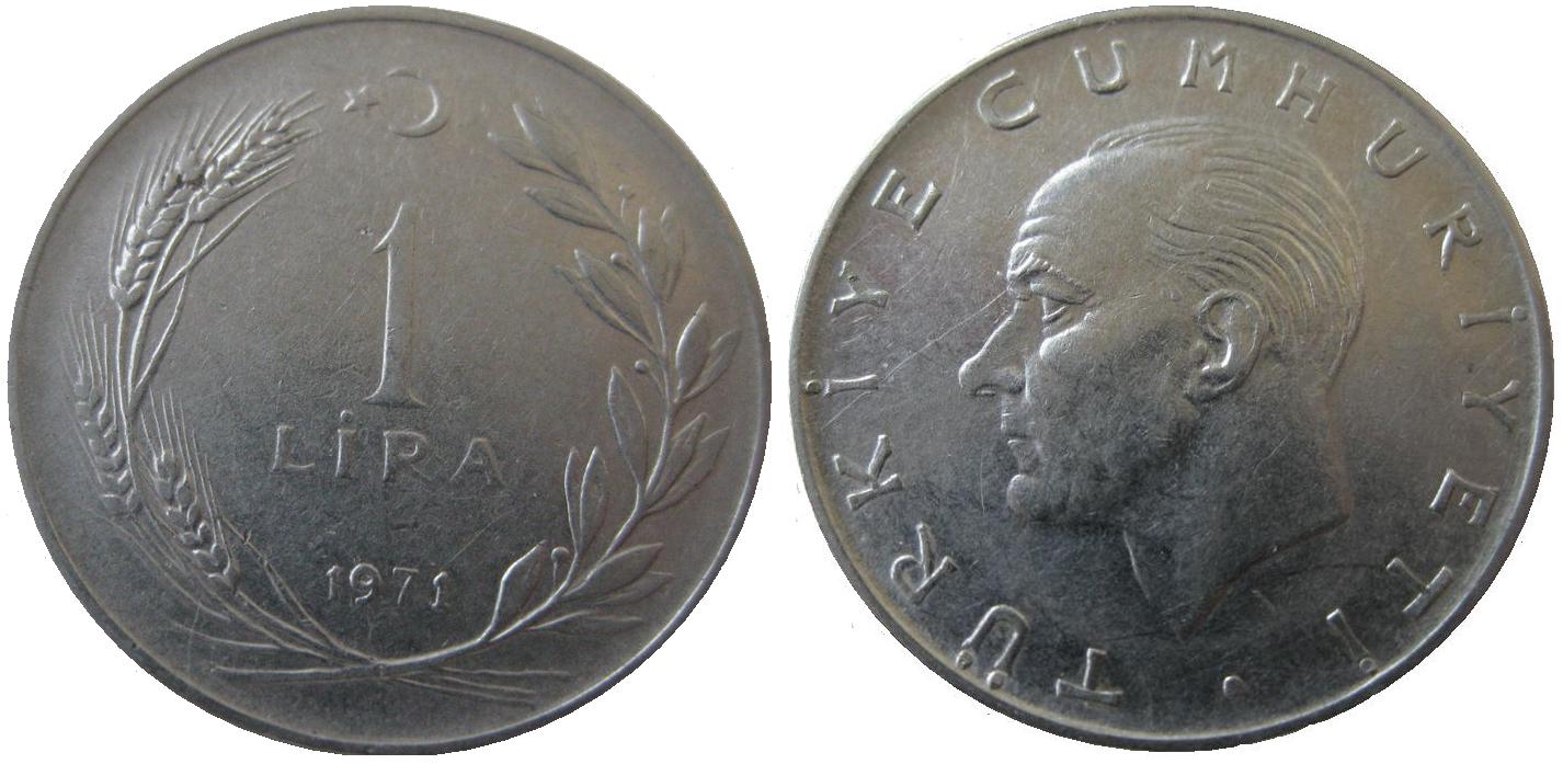 1 Lira 1971