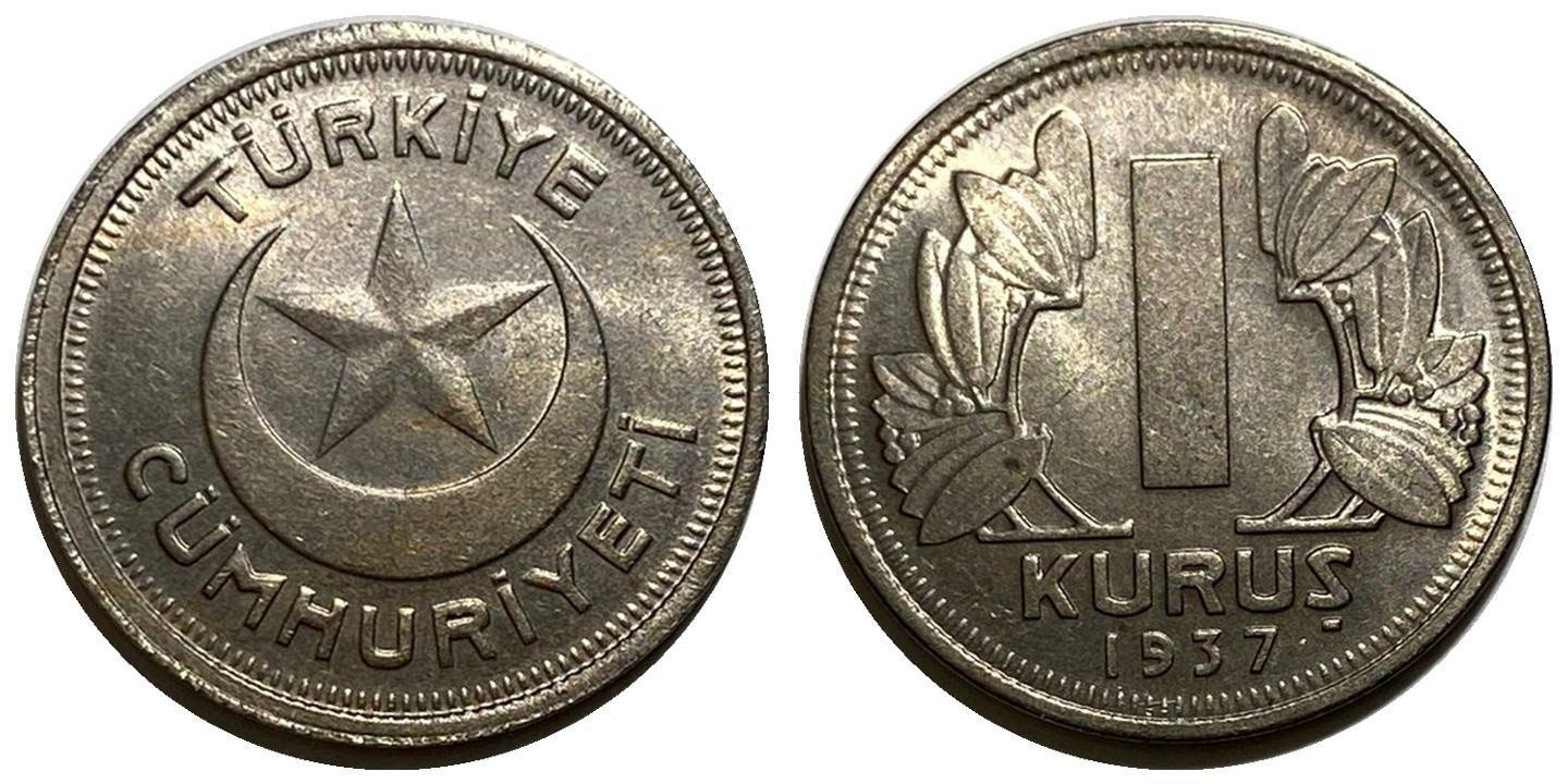 1 Kuruş 1937