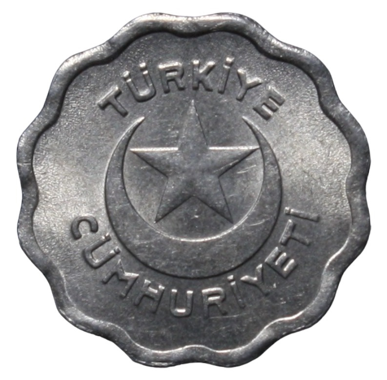 1 Kuruş 1943 Arka Yüz