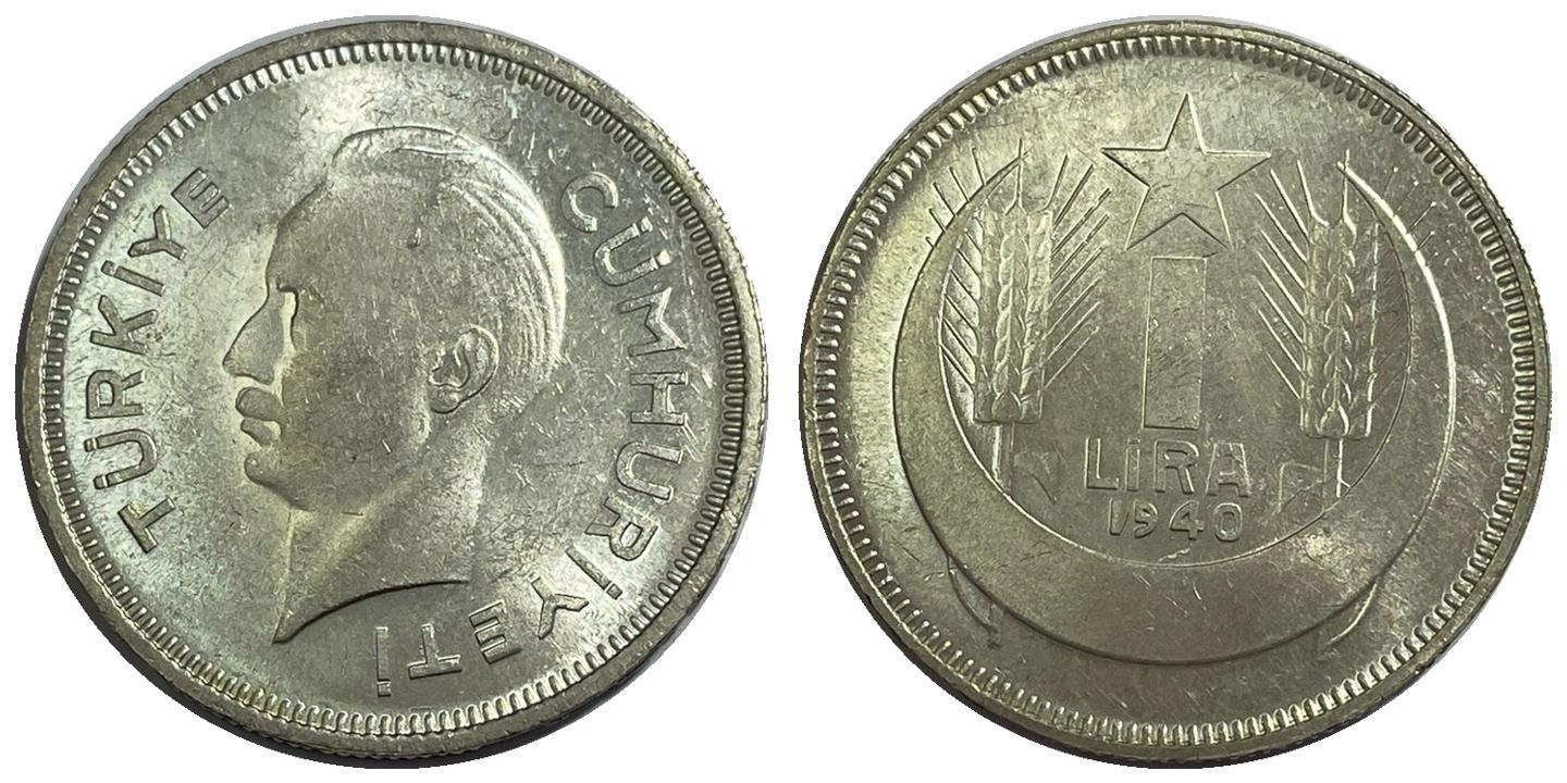 1 Lira 1940