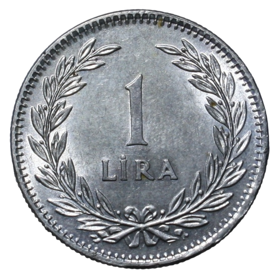 1 Lira 1948 Ön Yüz