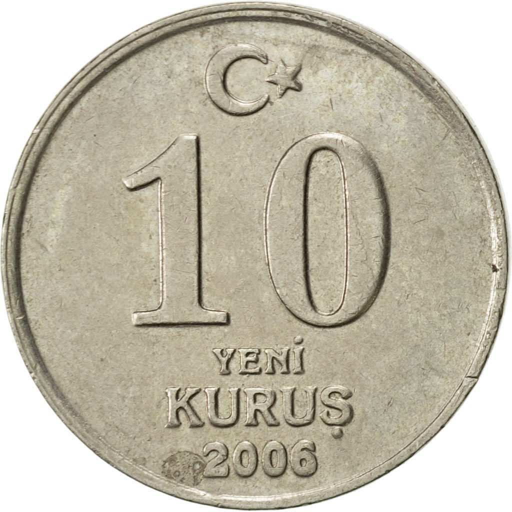 10 Yeni Kuruş 2006 Arka Yüz