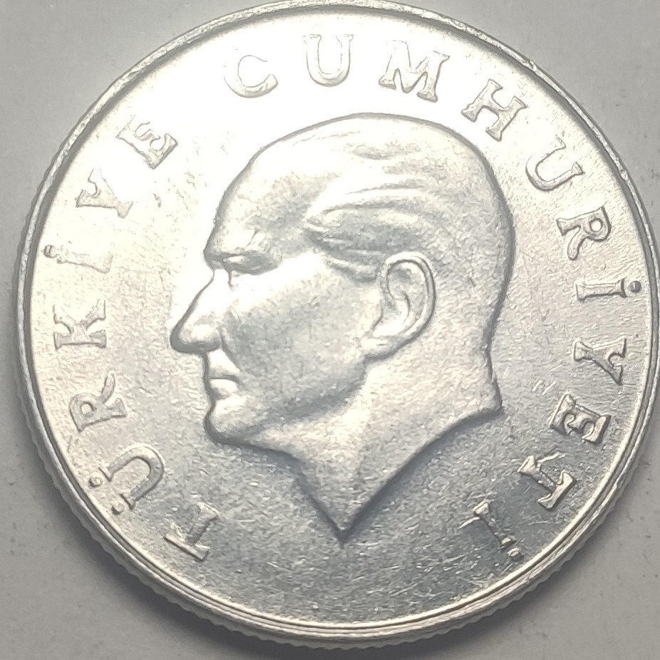 10 Lira 1986 Ön Yüz
