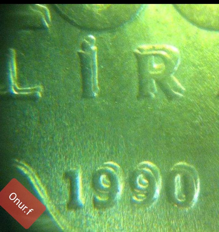 100 Lira (Çift Baskı) 1990 Ön Yüz