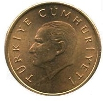 1000 Lira 1996 Ön Yüz