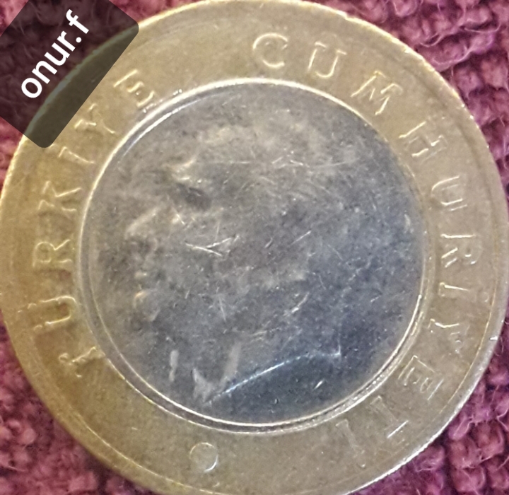 1 Lira (Yüz Kısmında Silik Baskı) 2018