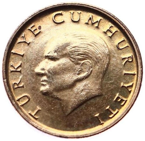 25 Bin Lira 2001 Arka Yüz