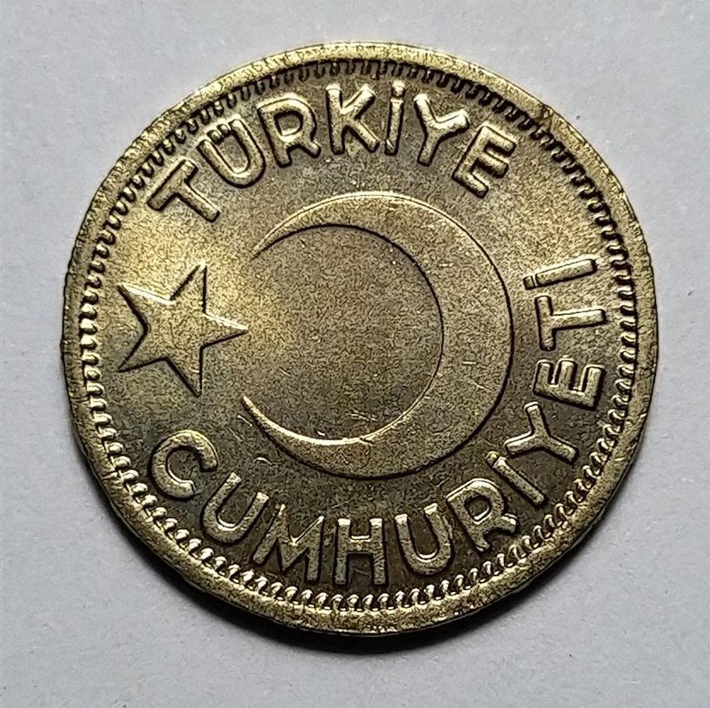 25 Kuruş 1944 Arka Yüz