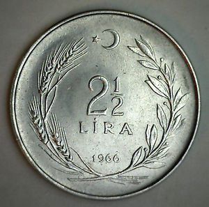 2 1/2 Lira 1966