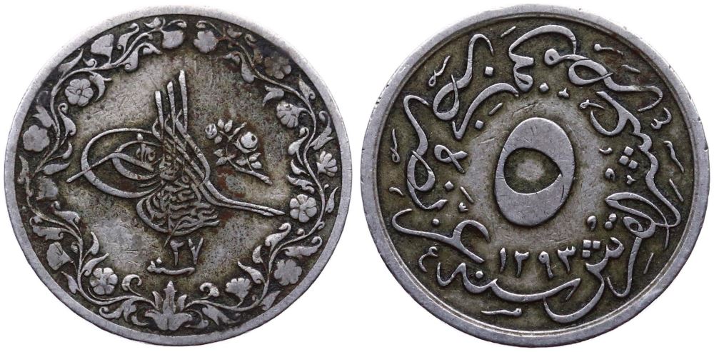 5/10 Kuruş - 20 Para 1293/27