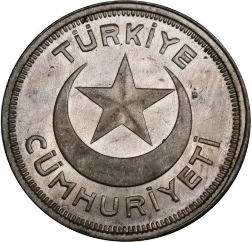 5 Kuruş 1943 Ön Yüz