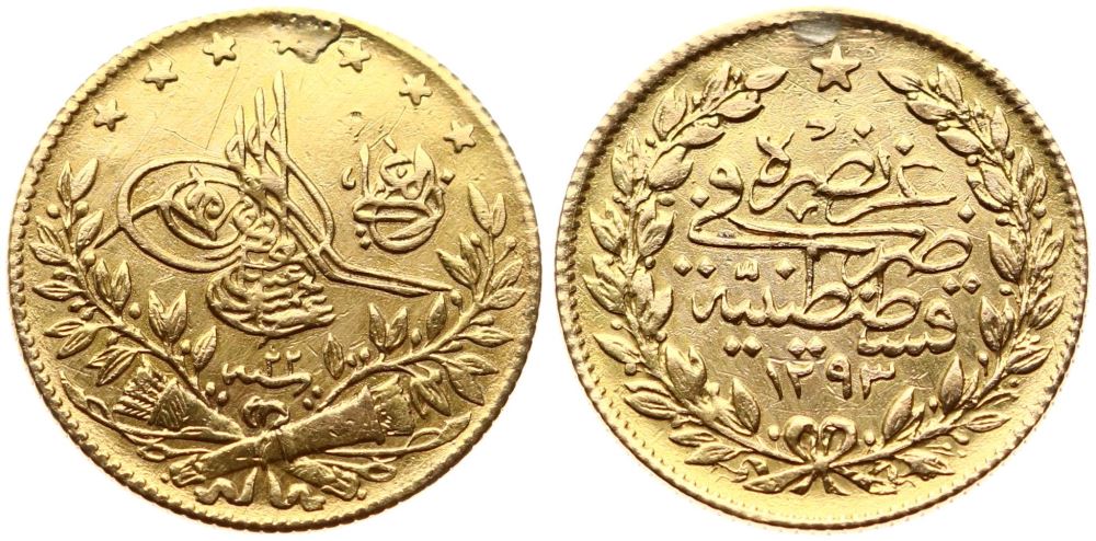 50 Kuruş Meskûk 1293/22