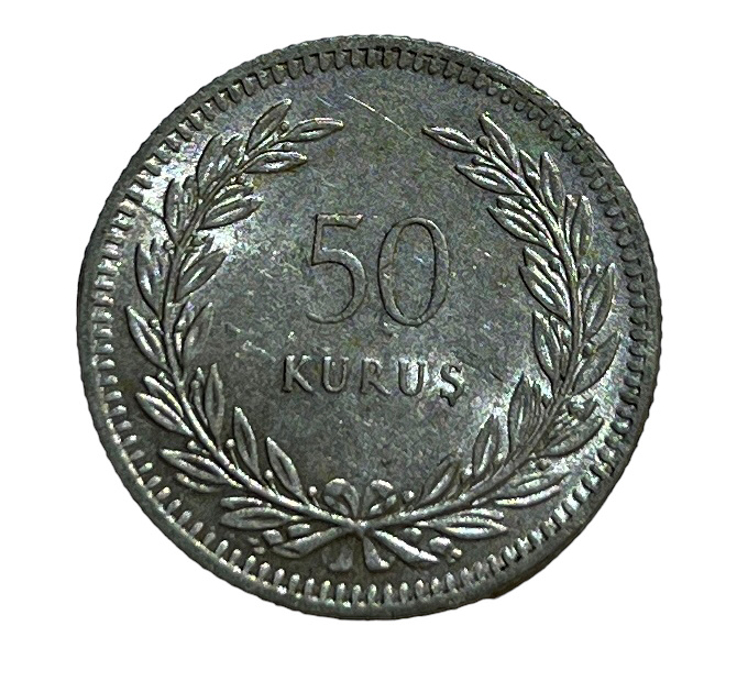 50 Kuruş 1948 Ön Yüz