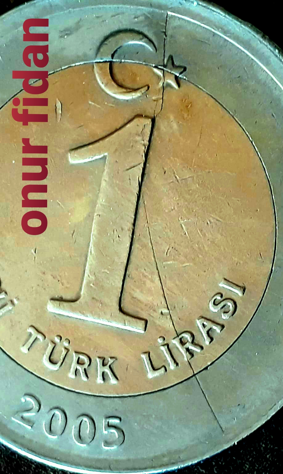 1 Yeni Lira (Çatlak Kalıp) 2005