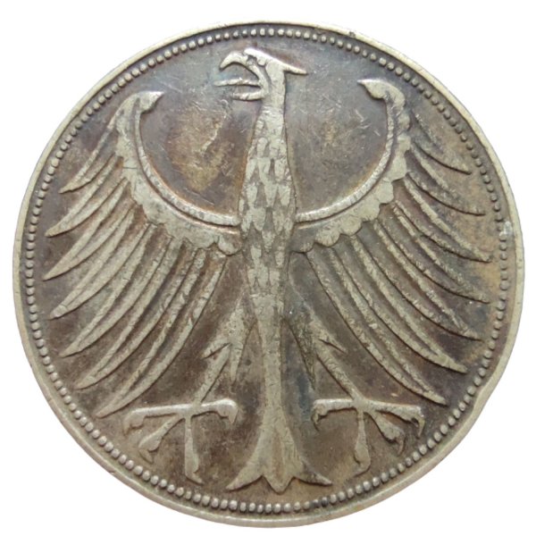 1951 ALMANYA 5 MARK ÇÇT