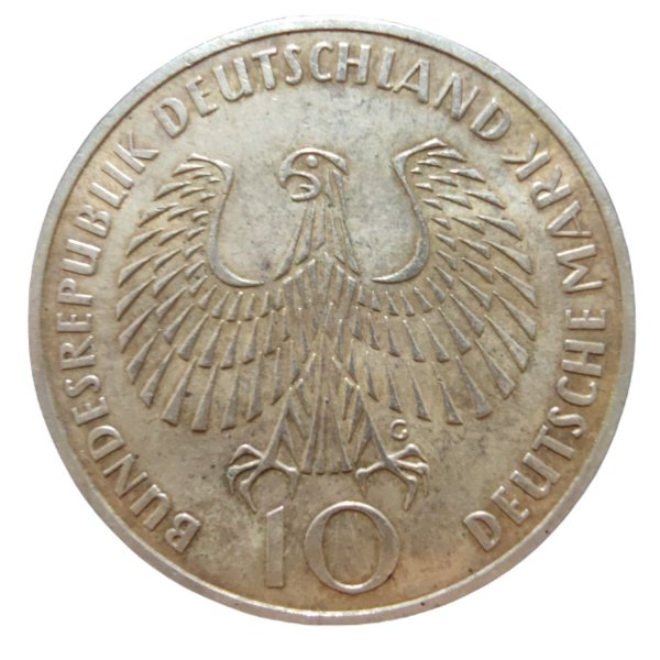1972 ALMANYA 10 MARK ÇİL+