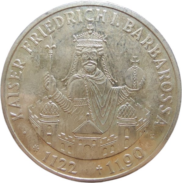 1990 ALMANYA 10 MARK ÇÇT+