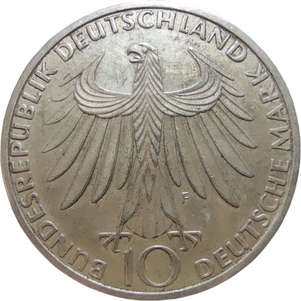 1972 ALMANYA 10 MARK ÇA