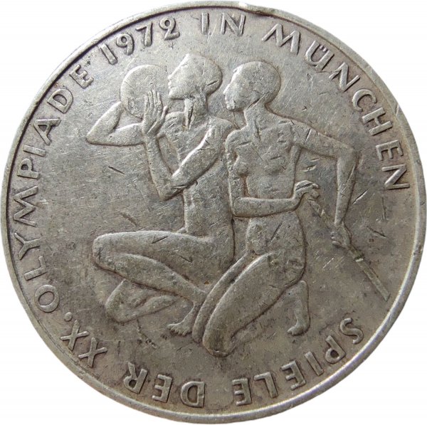1972 ALMANYA 10 MARK ÇÇT