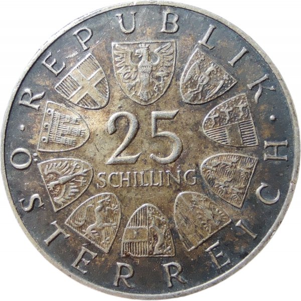 1967 AVUSTURYA 25 ŞİLİN ÇA