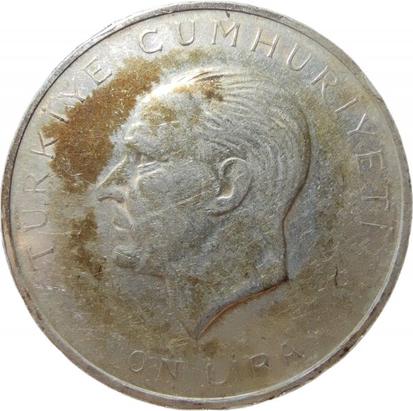 1960 T.C. 1O LİRA ÇÇT