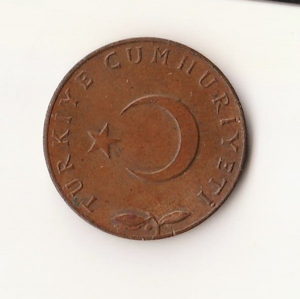 Türkiye Cumhuriyeti 1972 Yılı 5 Kuruş