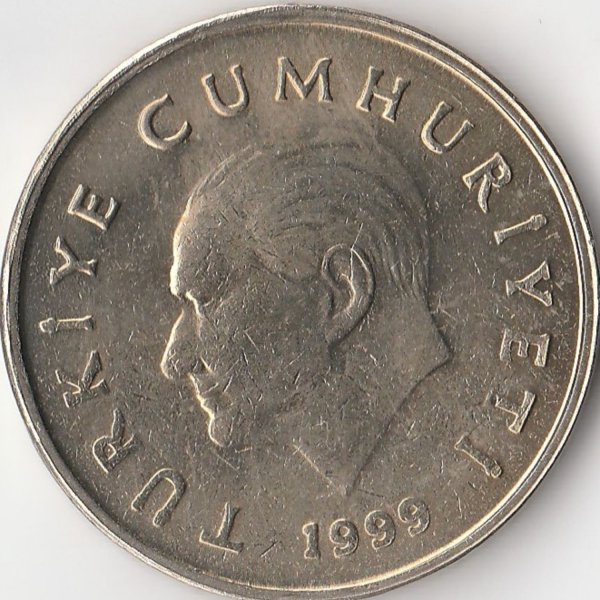 Türkiye Cumhuriyeti 1999 Yılı 50.000 Lira