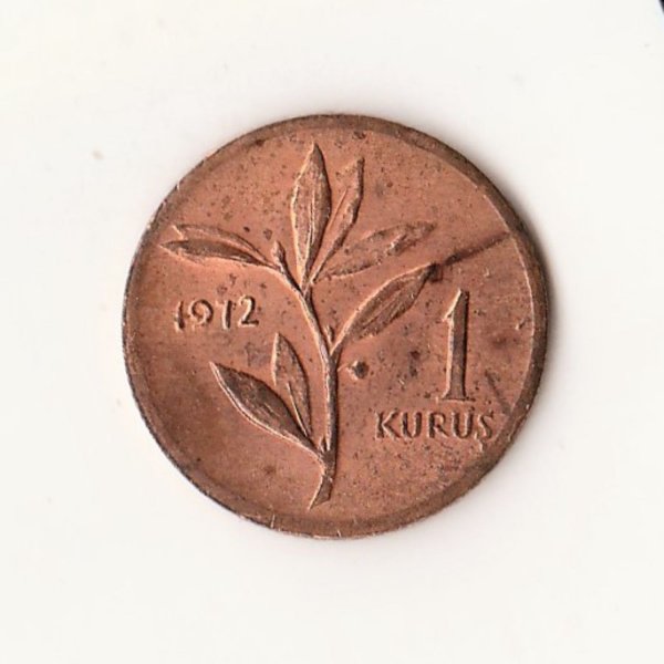 T.C 1972 yılı 1 Kuruş ( Çil Kondisyonda)