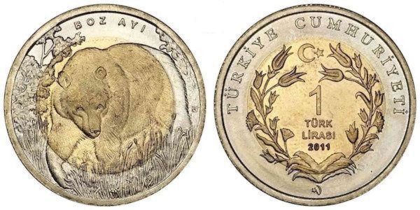 2011 Yılı Boz Ayı Darphane Hatıra Bimetal ÇİL