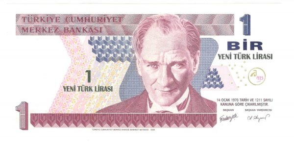 8. EMİSYON 1 YENİ TÜRK LİRASI A08 SERİSİÇİL