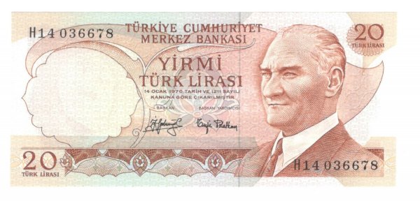 7. EMİSYON 10 TÜRK LİRASI B68 SERİSİ ÇİL