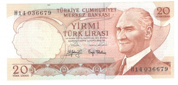 7. EMİSYON 10 TÜRK LİRASI B68 SERİSİ ÇİL