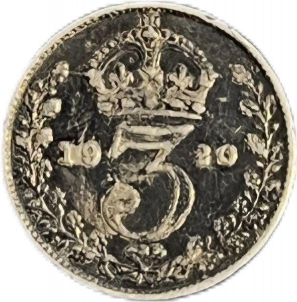 1920  BİRLEŞİK KRALLIK 3 PENCE GÜMÜŞ ÇÇT+