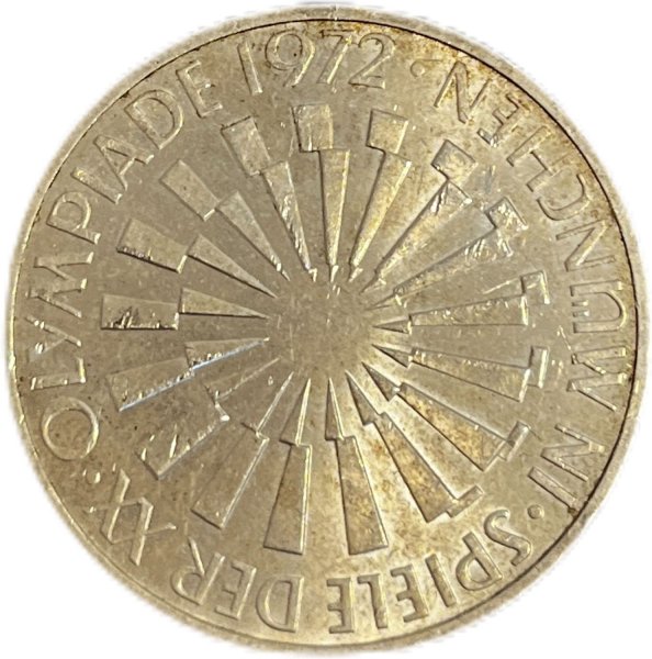 1972 ALMANYA 10 MARK GÜMÜŞ ÇİL+