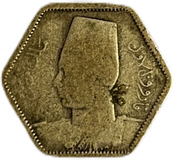 1944 MISIR 2 PİASTRE GÜMÜŞ HALİYLE