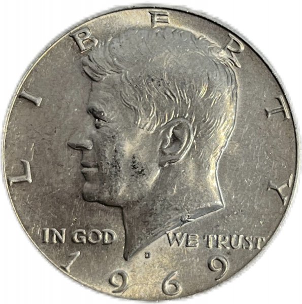 1967 ABD HALF DOLLAR GÜMÜŞ ÇİL+