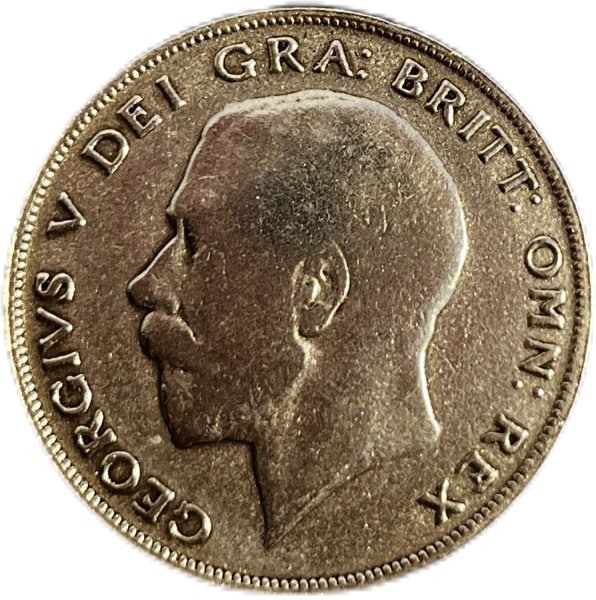 1922 İNGİLTERE HALF CROWN GÜMÜŞ ÇÇT