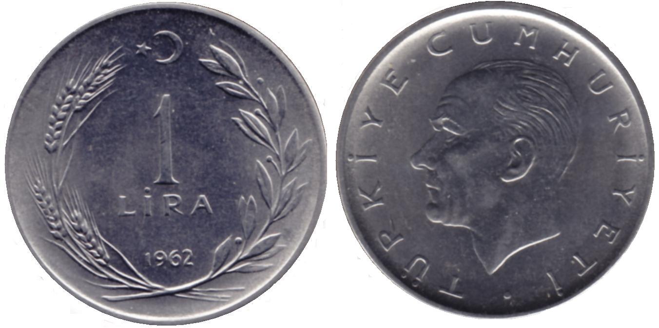 1 Lira 1962