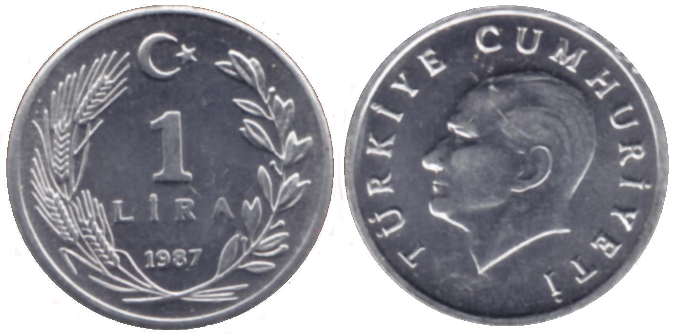 1 Lira 1987
