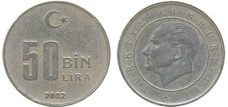 50 Bin Lira 2002