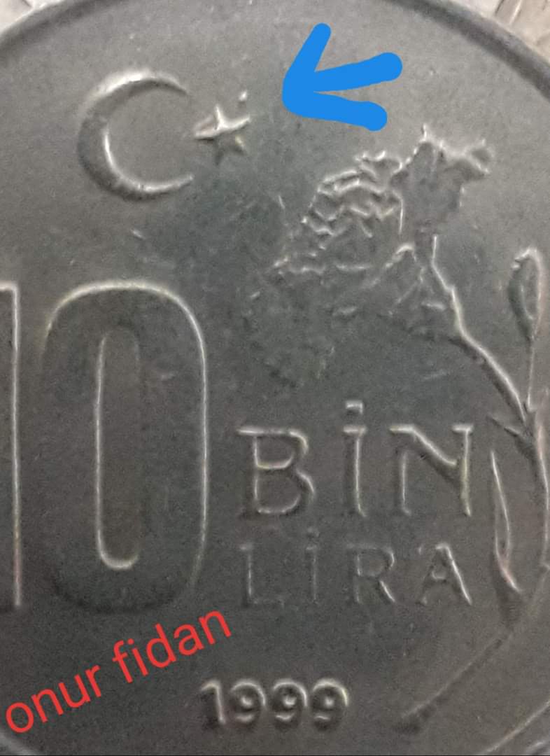 10 Bin Lira (Noktalı) 1999
