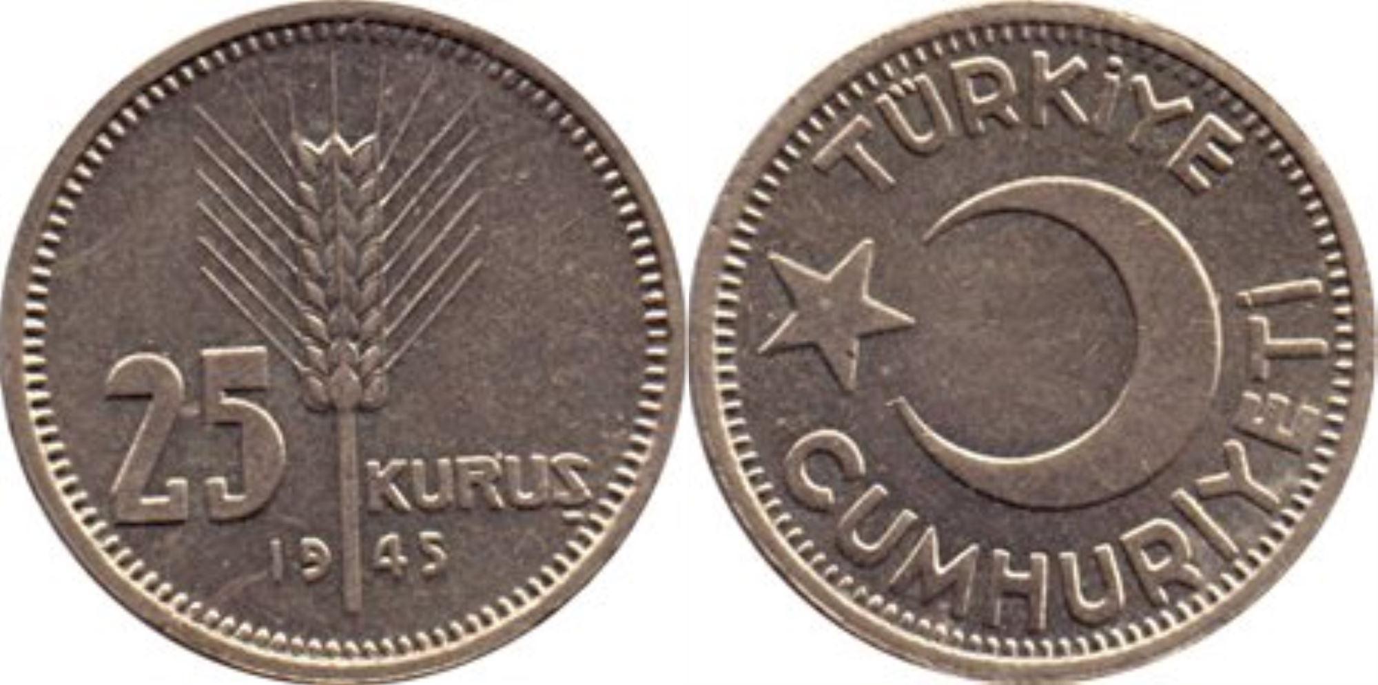 25 Kuruş 1945