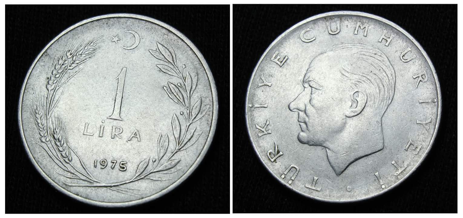 1 Lira 1975